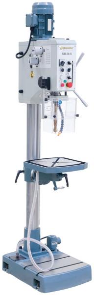 Bernardo geared pillar drilling machine GB 28 S with coolant device